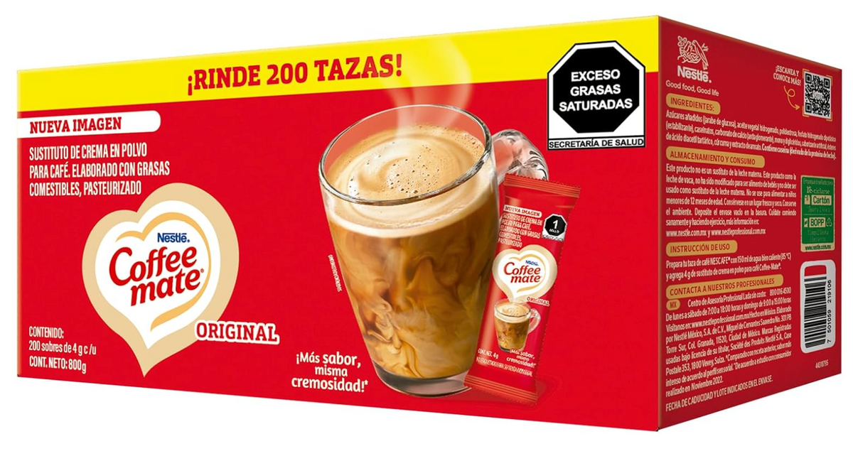 Coffe Mate 200 sobres