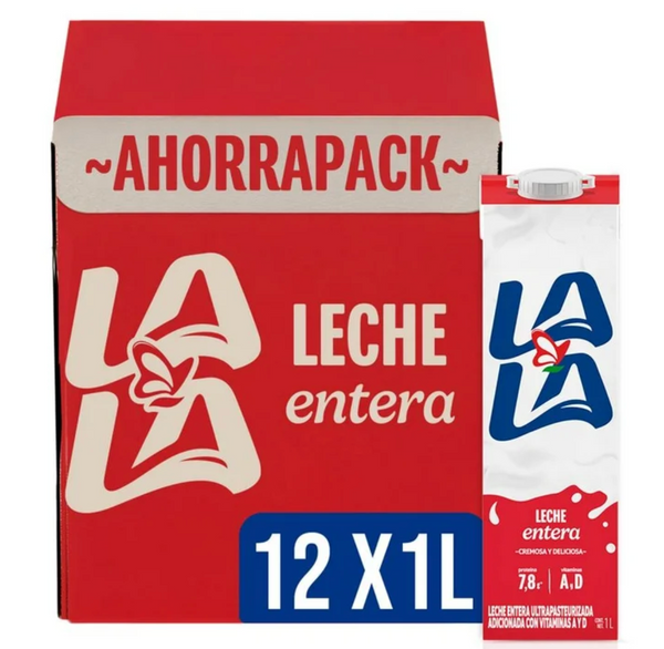 Leche Lala entera
